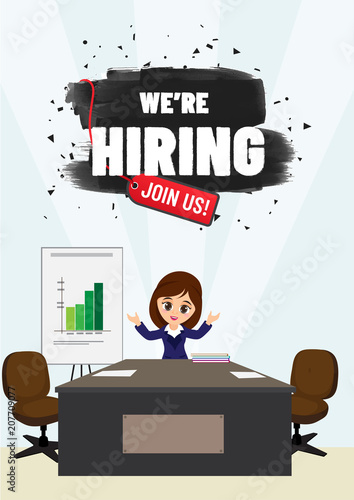 We Are Hiring Poster Or Banner Design Job Vacancy Advertisement