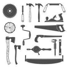 Carpentry, Woodworkers, Sawmill, Lumberjack Tools