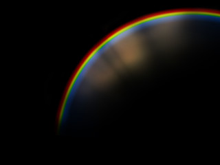 rainbow photo overlays