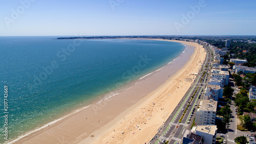 Photographie Aerienne De La Plage De La Baule Escoublac Buy This