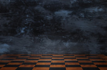 Background Of Empty Chess Board