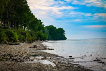 View of Lake Erie in New Yorki