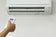 Remote control of the air conditioner