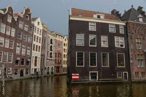 Plakat Widok Amsterdam w holandiach