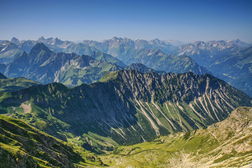 Wall Mural - Nebelhorn, Allgäu, Deutschland