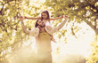 © liderina - Happy with my daddy. Little girl.