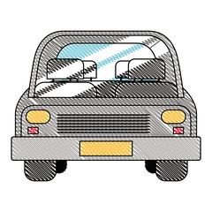 Wall Mural - car vehicle isolated icon vector illustration design