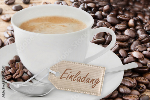 Kaffee Einladung Buy This Stock Photo And Explore Similar Images At Adobe Stock Adobe Stock