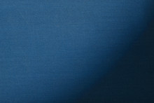 Closeup Of Blue Textile Texture For Vintage Background
