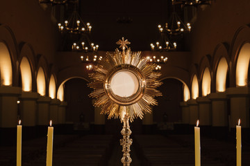 Ostensory, Monstrance, Jesus