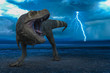 t-rex in the wild world storm