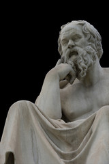 Wall Mural - classic statue of Socrates