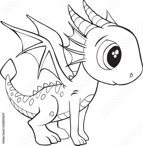 Fotobehang Cartoon Tekening Foto4art