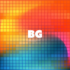 Wall Mural - wallpaper, background, flyer or cover design for your business with abstract blurred and checkered p