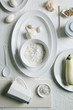 © Ali Harper Photography/Stocksy - White dishes with white food