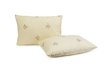 pillow white background two