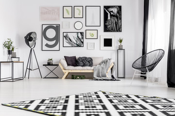 Wall Mural - Modern living room interior