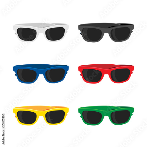 Download Sunglasses Mockup Design Stock Vector Adobe Stock
