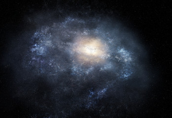 Wall Mural - large spiral galaxy