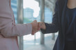 © thithawat - attractive business woman hand shaking for complete business deal together successful. teamwork concept. partnership concept and dealership concept.