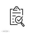 © Yurii - compliance icon, quality check line sign - vector illustration eps10