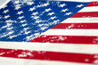 © keatikun - Closeup of american USA flag, , united states of america