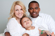 © digitalskillet1 - Biracial Family Smiling