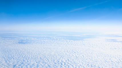 Canvas Print - Sky abstract background. Beautiful cloudscape