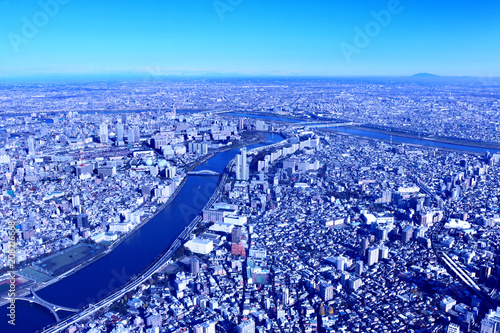 東京スカイツリーからの眺め Stock 写真 Adobe Stock