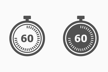 Wall Mural - Stopwatch vector icon