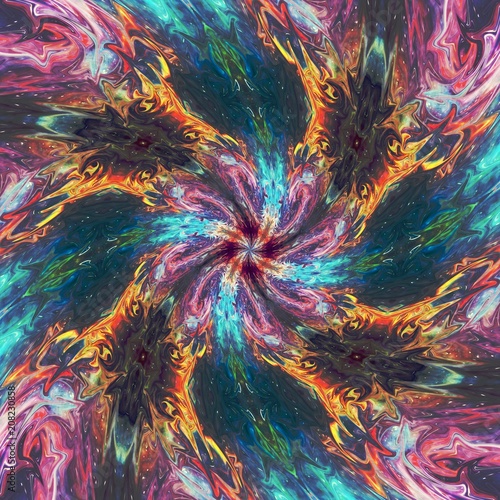 Graphic Painting Fantasy Swirl Art Vortex Creative