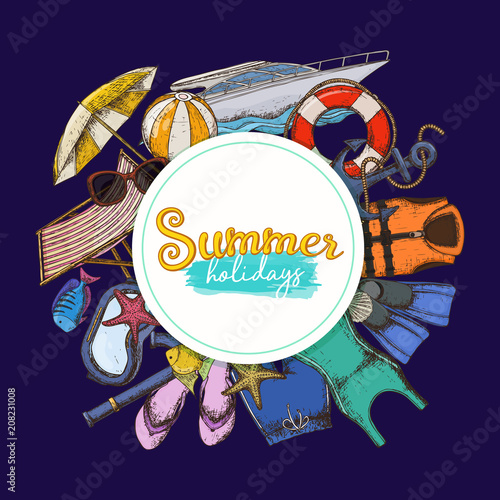 Fotografia Beach summer holidays