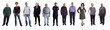 © Curto - group of people of different ages on white background