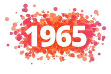 Jahr 1965 - Dynamische Rote Punkte
