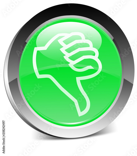 Bouton Vert Pouce Baisse Illustration Stock Adobe Stock Bouton Vert Pouce Baisse Illustration Stock Adobe Stock