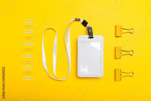 Download Isolated Convention Name Badge Plastic Tag Id Card Mockup Buy This Stock Photo And Explore Similar Images At Adobe Stock Adobe Stock PSD Mockup Templates