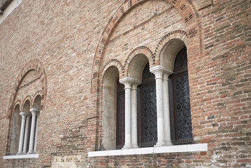 Wall Mural - Treviso, Italy - May 29, 2018: View of Palazzo dei Trecento