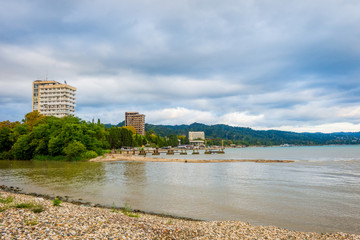 Wall Mural - Abandoned blocks, Abkhazia