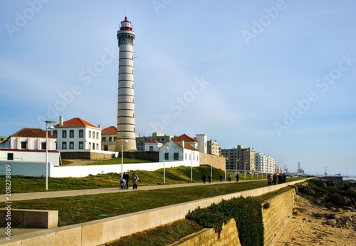 Boa Nova Lighthouse in Matosinhos, Portugal