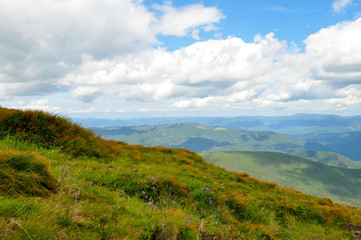 Sunny day in the hills