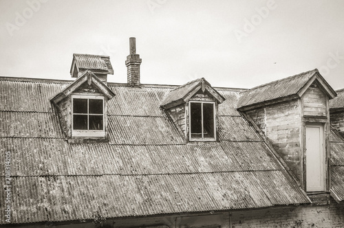 Old House Roof With Dormers Buy This Stock Photo And Explore