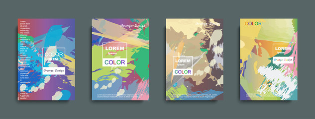 Wall Mural - abstract cover design. banners