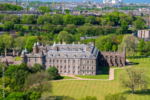 Plakat Pałac Holyrood w Edynburgu / Szkocja
