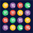 © Bakai - Shopping & Online Shopping Icons Flat Design Circle