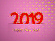 © SBM Creatives - New Year 2019 Creative Design Concept - 3D Rendered Image