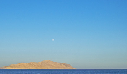 view of the island in the red sea