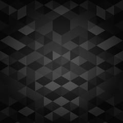 Wall Mural - Abstract background with black squares. Business design template. Vector