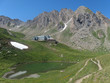 Alpy, Tour du Mont Blanc - schronisko  Rif. Frassati 