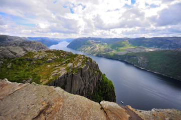 preikestolen o púlpito en Noruega