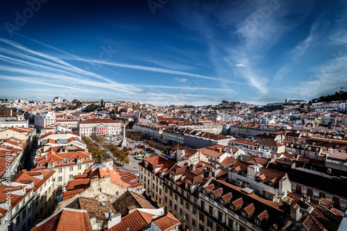 Zdjęcie XXL Panorama miasta Lizbony